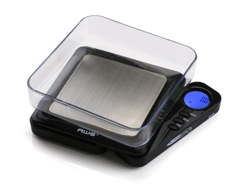 100 by 0.01 G American Weigh Scales Black Blade Series BL-100-BLK Digital Pocket Scale 